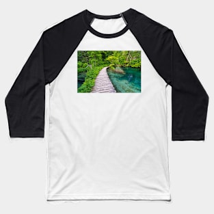 The path in the water Baseball T-Shirt